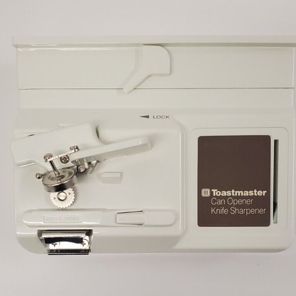 New TOASTMASTER Under Cabinet Electric Can Opener + Knife Sharpener 2209 NOS VTG - Picture 6 of 6